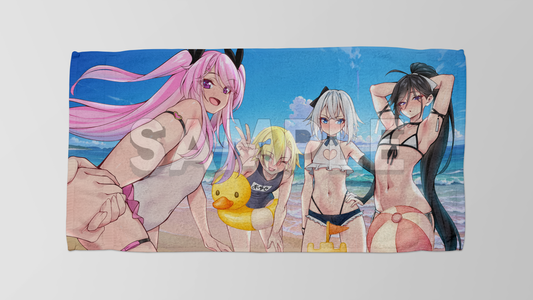 Girls! Girls! Girls!? Beach Episode Exclusive Beach Towel 1/100