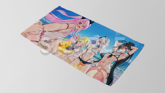 Girls! Girls! Girls!? Beach Episode Exclusive Beach Towel 1/100