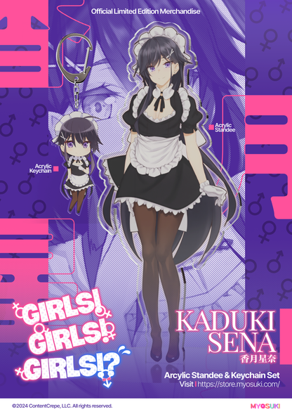 Kaduki Sena LIMITED EDITION Acrylic Standee (Girls! Girls! Girls!?)